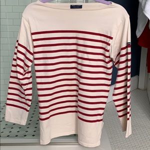 Saint James Striped Shirt Sz XS 32